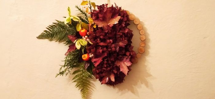 Seasonal wreaths, arrangements made to order