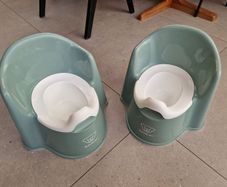 Two baby bjorn potties