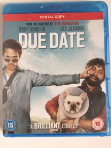 Due Date [2010] Robert Downey Jr., Zach Galifianakis, Michelle Monaghan, Juliette Lewis & Jamie Foxx [Blu-ray Movie]