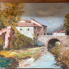 Antique Oil on Canvas