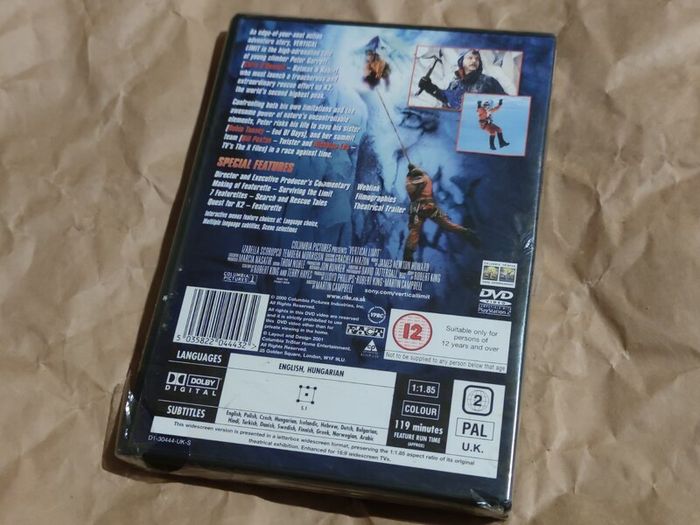 Brand New Vertical Limit Dvd