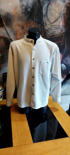 Fr Grandfather  Collar  Shirt