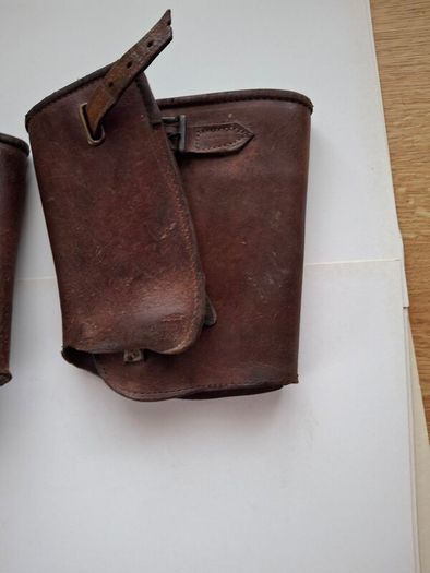 IRISH ARMY officer  Short Leather & bucket Spats Numbered Could Be 1946  ?