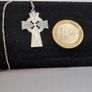 Vintage sterling silver celtic cross Image 5