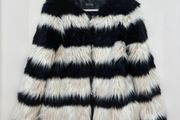 Bershka Faux Fur Coat