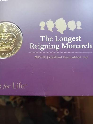 The Longest Reigning Monarch Commerative Coin