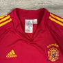 Genuine Vintage 2004 Adidas Spain Home Jersey Shirt Mens Large Image 3