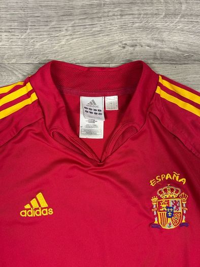 Genuine Vintage 2004 Adidas Spain Home Jersey Shirt Mens Large