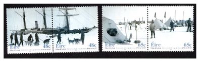 2004 Ireland 90th Anniversary of Shackleton's Antarctic Expedition Commemorative Stamps Mint Never Hinged (MNH)