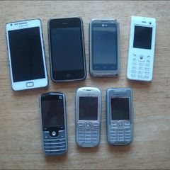 Mobile Phones (x7) - Sony Ericsson, LG, Samsung, Prototypes etc.
