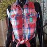 Superdry Cropped Shirt Size M 8-10 - January Clearance Image 5