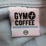 Gym + Coffee baby blue hooded zip-through jacket Image 3