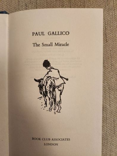 Paul Gallico Books. Ludmila. A Legend Of Liechtenstein,coronation, And The Small Miracle. First edition.35