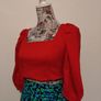 Red Crop Top, New With Tags Image 4