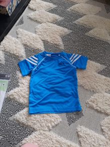 boys blue adidas t shirt