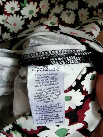 French connection floral cotton dress UK 10