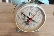 Vintage Disney Bambi Twin Bell Mechanical Alarm Clock