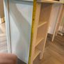 White wood corner desk unit Image 2