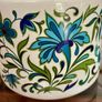 Vintage Midwinter Spanish Garden Teapot Jessie Tait MCM Floral Ceramic Image 4