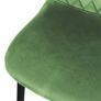 4 x dining chairs sage colour Image 3