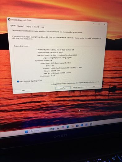 Hp Omen 16 Rtx5070