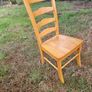 Solid Wood Kitchen Table and six chairs Image 5