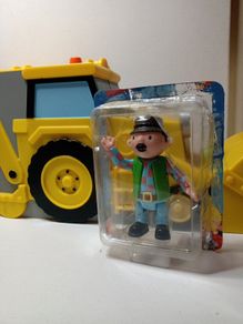 Bob the Builder Scoop Carry Case and Farmer Pickles Figure