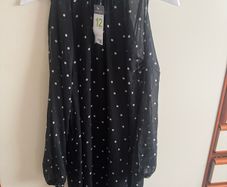 New Polka dot dress, size 12