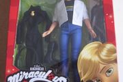 Bandai Miraculous Doll Chat Noir and Adrien Fashion Doll model 50356
