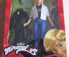 Bandai Miraculous Doll Chat Noir and Adrien Fashion Doll model 50356