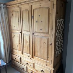 Solid Pine Wardrobe