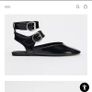 New Zara Black Buckle Shoes UK6 Image 4
