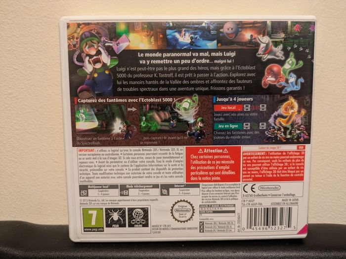 Luigi's Mansion 2 (FR) (3DS)