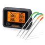 INKBIRD Wi-Fi Bluetooth Barbecue Thermometer IBBQ-4BW Rechargeable Wireless BBQ Thermometer with 4 Probes Temp Graph Calibration Timer Temp Alarm Digital Meat Thermometer Image 8