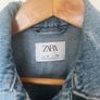 Zara Cotton Denim Jacket Age 10 Image 4