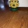 Flowers Cast iron door stopper/ wedge Heavy Image 3