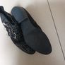 Office Of London Black  Faux Suede Ankle Boots.  S. 41 -8 Image 5