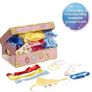 Disney princess fancy dress up costume trunk with 4 outfits Age 3+ EUC Image 4