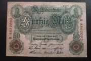 Germany. Reichsbanknote. 50 Mark (21.4.1910)