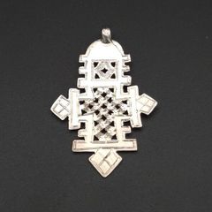 925 Silver Vintage Ethiopian Handmade Pendant