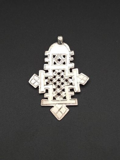 925 Silver Vintage Ethiopian Handmade Pendant