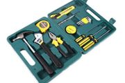 New 16 Pcs Set DIY Tools Screwdrivers Hammer Pliers Wrench Tape Measure #1468