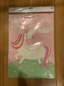 2 Extra Large Unicorn and Fairy Gift Bags - New