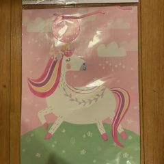 2 Extra Large Unicorn and Fairy Gift Bags - New