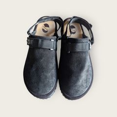 SHAKA Snug Hairy Suede Clogs