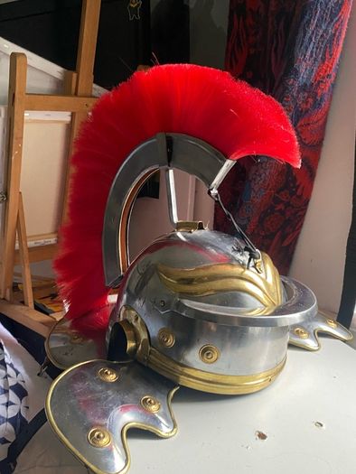 Metal Roman Centurion Helmet | Collectors Item