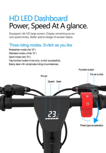 AOVO X9 plus Electric Scooter