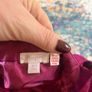 Monsoon Girls Burgundy Crushed Velvet Dress Image 5