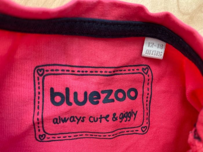 baby girl bluezoo t shirt 12/18months