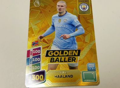Golden Baller - Erling Haaland / M. City Panini Epl 2024-2025 Adrenalyn Xl Plus
